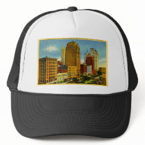 Washington Boulevard, Detroit, Michigan Trucker Hat