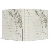 Washington, British Columbia, Vancouver map Vinyl Binder