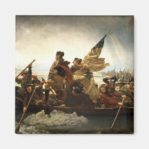 Washington Crossing the Delaware - 1851 Fridge Magnets