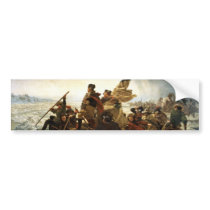 Washington Crossing the Delaware Bumper Sticker