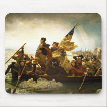 Washington Crossing the Delaware by Emanuel Leutze Mouse Pad