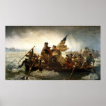 Washington Crossing the Delaware by Emanuel Leutze posters