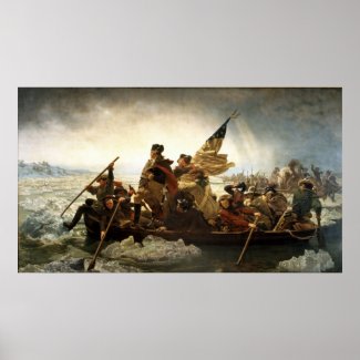 Washington Crossing the Delaware by Emanuel Leutze print