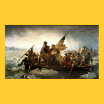 Washington Crossing the Delaware by Emanuel Leutze posters