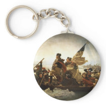 Washington Crossing the Delaware Key Chains