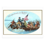Washington Crossing the Delaware Post Card