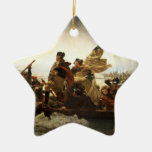 Washington Crossing the Delaware Star Ornament