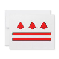washington d.c. christmas invitations