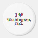 WASHINGTON D.C GAY PRIDE FRIDGE MAGNETS