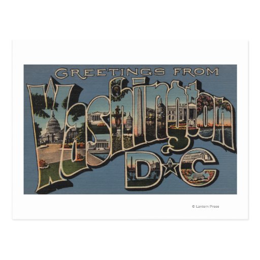 Washington State Postcards &amp; Postcard Template Designs