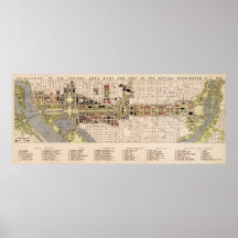 Washington D.C. Mall Plan (1941) Poster
