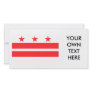 WASHINGTON D.C. CUSTOMIZED PHOTO CARD