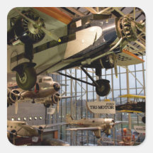 WASHINGTON, D.C. USA. Aircraft displayed in Sticker
