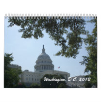 Washington DC 2012 color photo calender Calendar