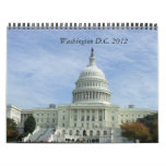 Washington DC 2012 Travel Calendar