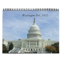 Washington DC 2012 Travel Calendar