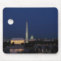 Washington DC at Night Mouse Pad