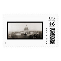 Washington DC Capitol Photo 1906 Postage Stamp