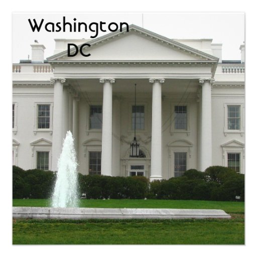 Washington DC Custom Invite