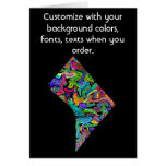 Washington DC Customize card how you want it