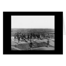 Washington, DC Defending Gun Crews 1865 cards