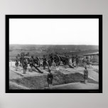Washington, DC Defending Gun Crews 1865 posters