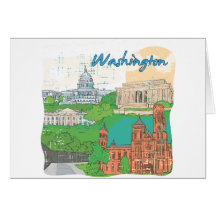 Washington DC Greeting Cards