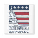 Washington DC magnet by patriotic_tshirts Washington DC magnet