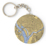 Washington DC Navigation Harbor Chart Keychain