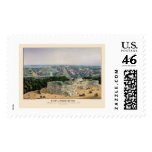 Washington, DC Panoramic Map - 1852 Stamp