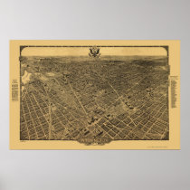 Washington, DC Panoramic Map - 1922 Posters