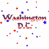 Washington DC Patriotic Stars photo sculptures