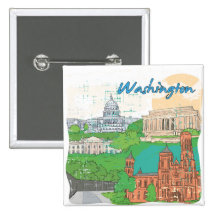 Washington DC Pin