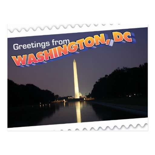 Washington, DC postcard Washington Monument | Zazzle