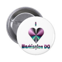 Washington DC -- Purple & Turquoise Pins