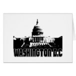 Washington DC Skyline Card