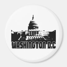 Washington DC Skyline Magnets
