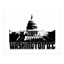 Washington DC Skyline Post Card
