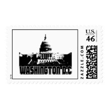 Washington DC Skyline Postage