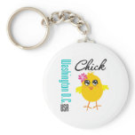 Washington DC USA Chick keychains