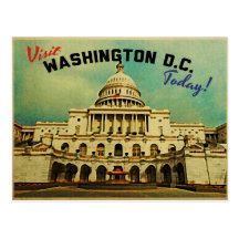 Washington DC Vintage Post Cards
