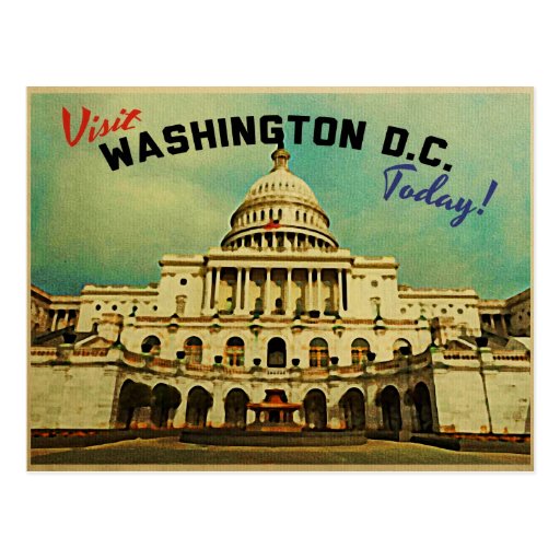 Washington DC Vintage Postcard | Zazzle