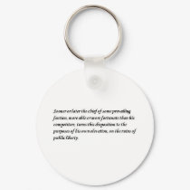 Washington Farewell Address 2 keychains