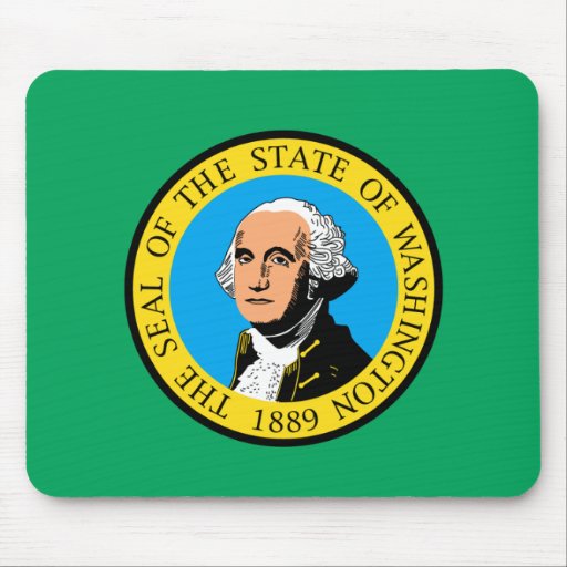 Washington State Motto Mouse Pads and Washington State Motto Mousepad