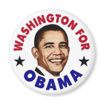 Washington For Obama magnets