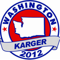 Washington Fred Karger Acrylic Cut Outs