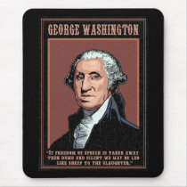 Washington -Free Speech Mouse Mats
