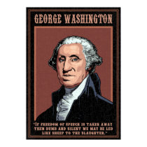 Washington -Free Speech posters