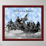 WASHINGTON GOES LAXS-TASTIC! PRINT