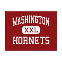 Washington - Hornets - Middle - Bakersfield postcards by customteamsportswear Washington - Hornets - Middle - Bakersfield postcards